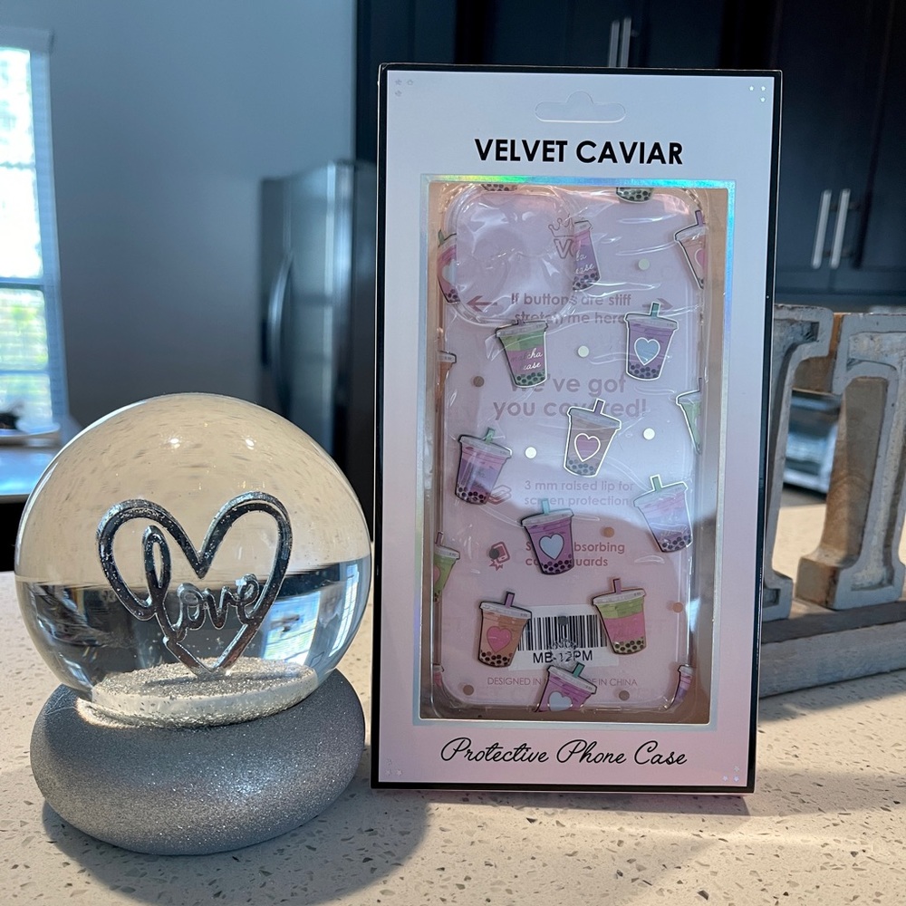 New Velvet Caviar Matcha iPhone 12 Pro Max case